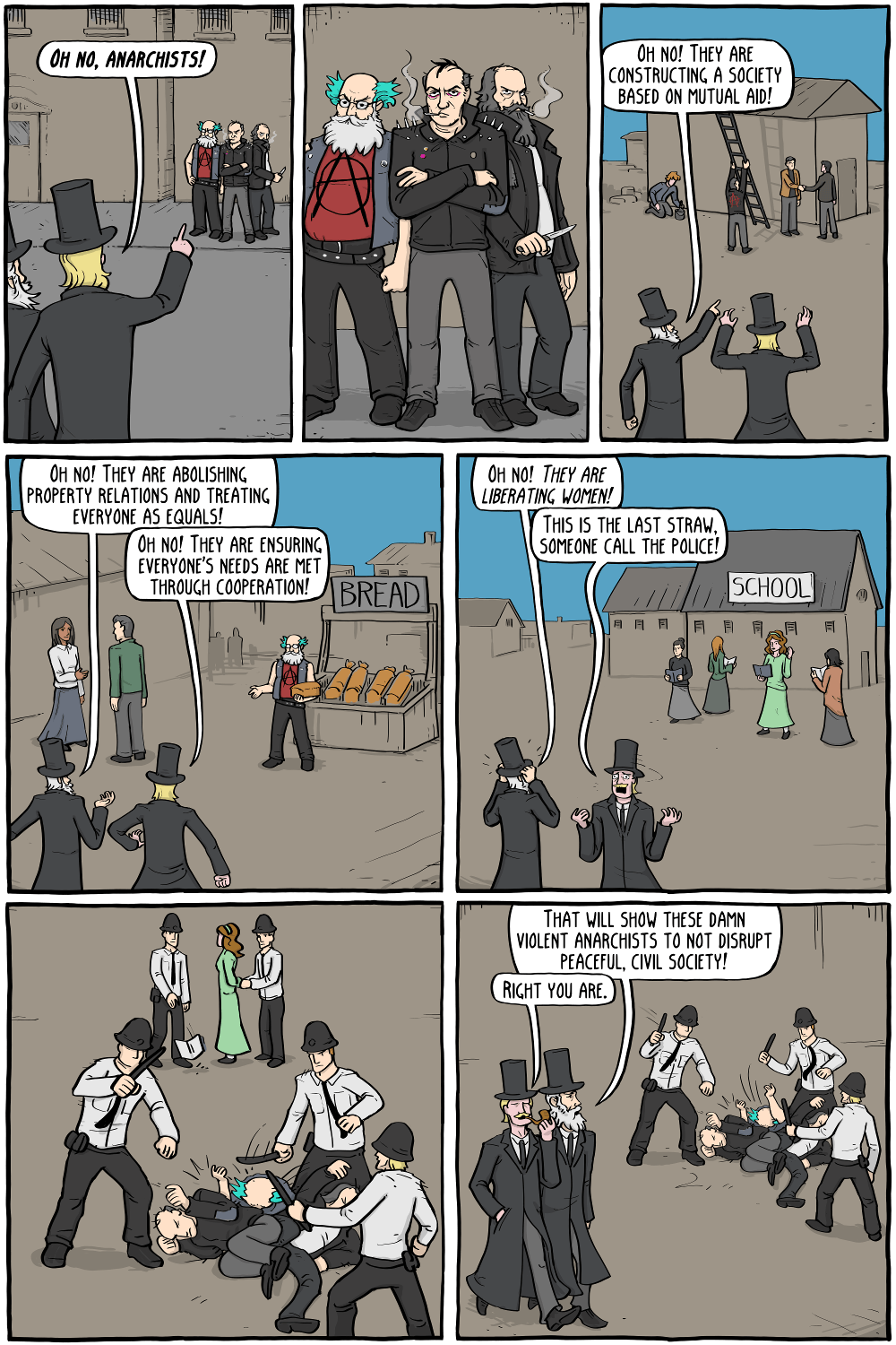 Anarchizm w komiksach
