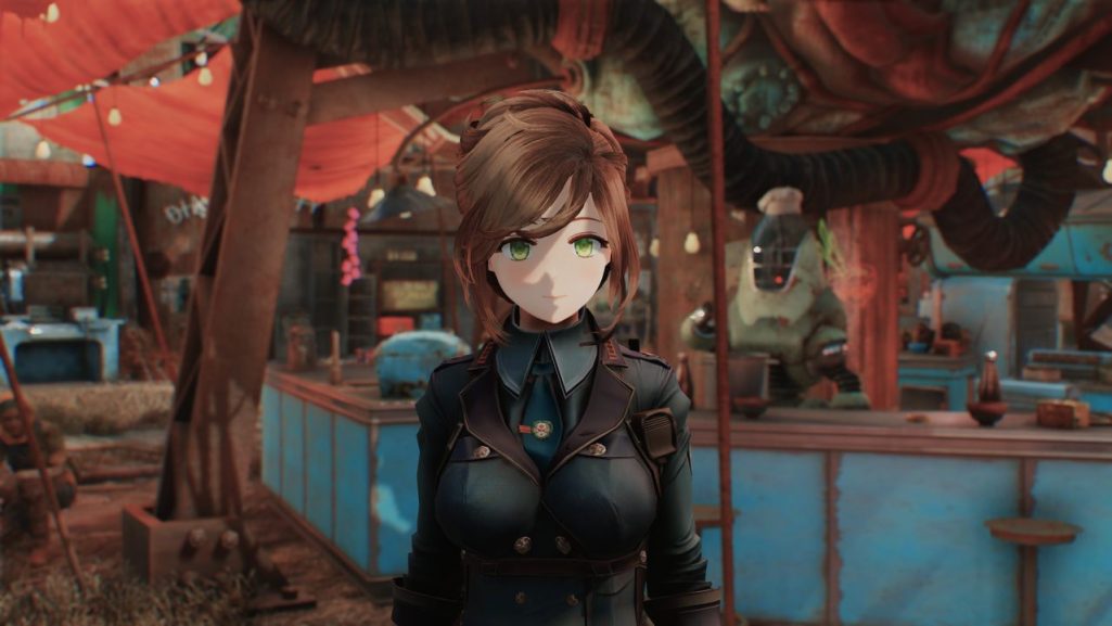Animerace Nanakochan w Fallout 4: postacie z anime w grze