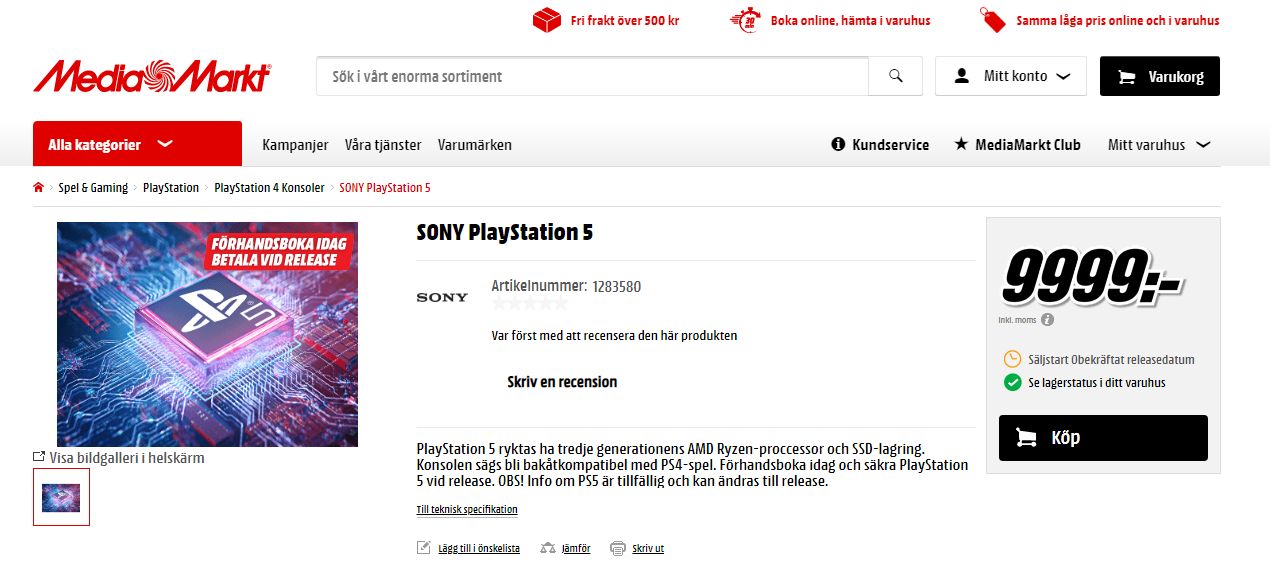 playstation 5 media markt almanya