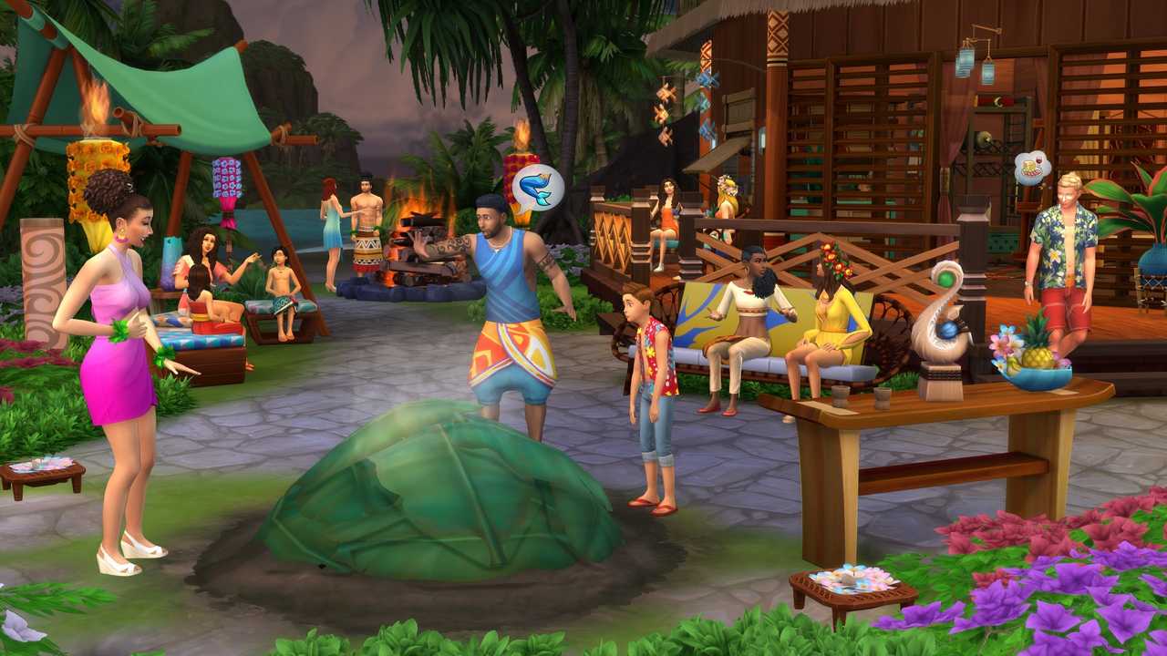 The Sims 4 wyspiarskie zycie