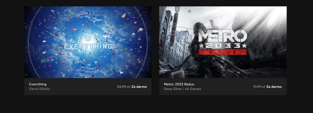 Metro: 2033 Redux za darmo w Epic Games Store