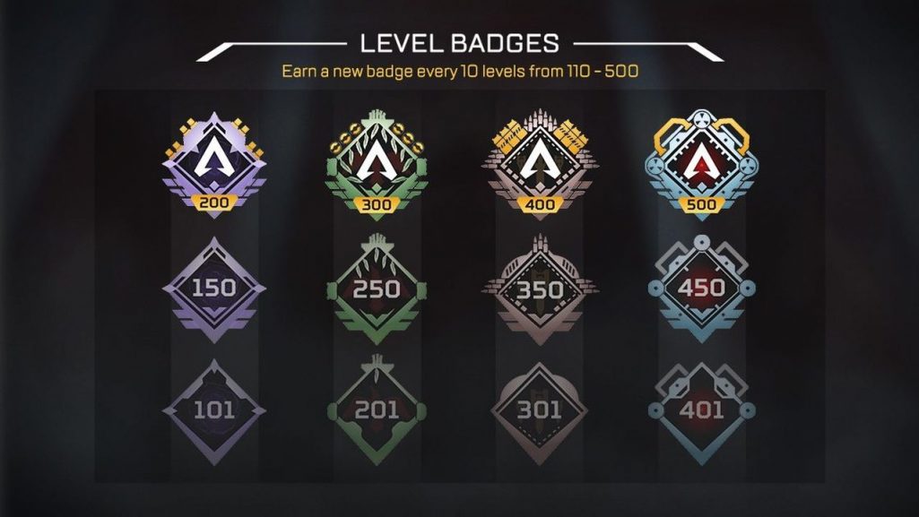 apex legends poziom 500