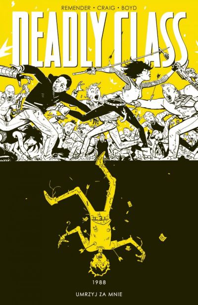 okładka 4. tomu komiksu Deadly Class