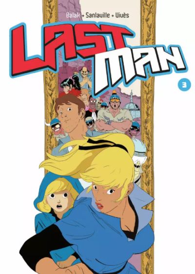 okładka 3. tomu komiksu The Last Man